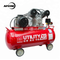 APCOM Belt drive 2 hp 2hp piston air compressor Single phase 1.5 kw 1.5kw air compressor